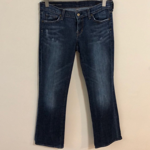 CITIZENS Nic Nac 108 l Sz 30 l Low Waist Boot Cut Jeans - Picture 3 of 12
